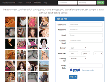 Tablet Screenshot of havesexmeet.com